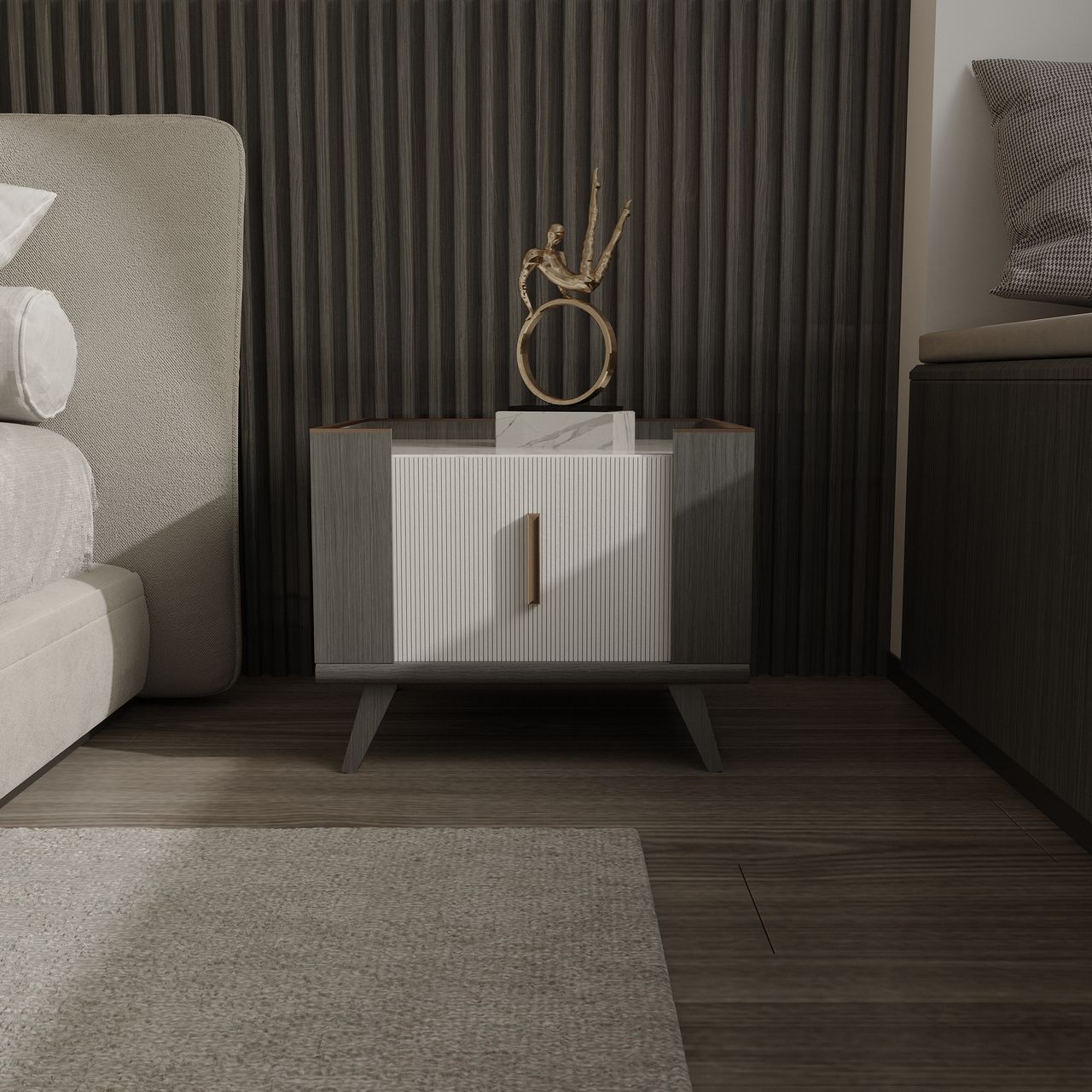 Side Table Pair (Walnut)